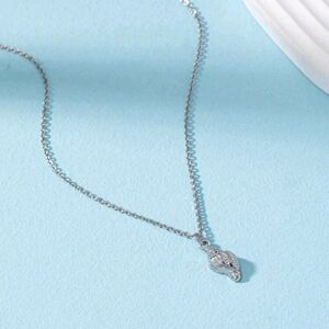 NWT, Elegant Silver Seashell Pendant Necklace